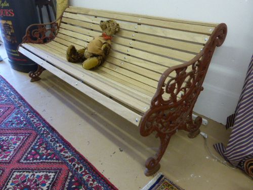 A Wonderful Victorian Scottish Garden Seat from the Highlands Atholl Estate.