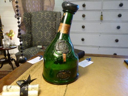Interesting and Unusual 1930'S Cognac Bottle.
