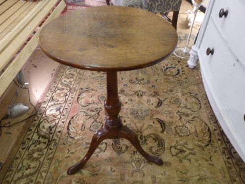 18th Century Oak Wine Table.