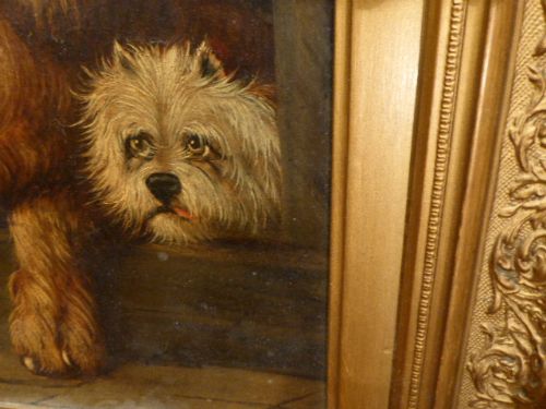 fig 1. Dignity and Impudence. after Sir Edwin Landseer. Victorian