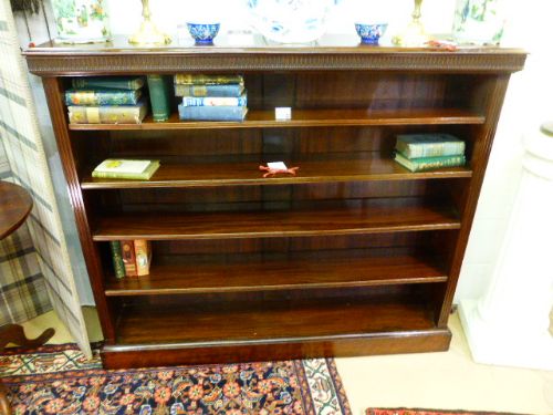 Handsome Edwardian Mahogany Bookcase.