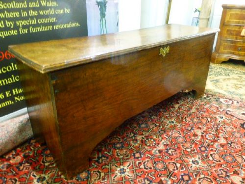 18th Century Elm Coffer.