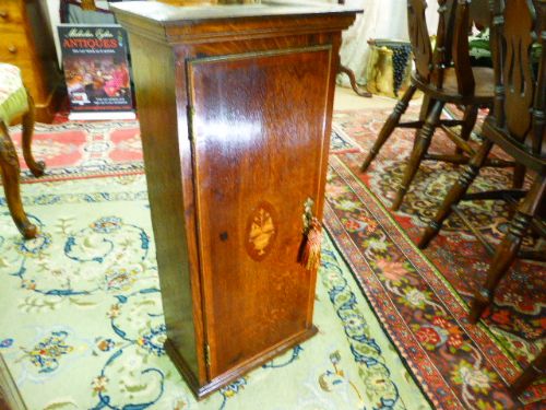 18th Century Oak Wall Hanging Spice Cupboard.