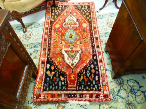 A Useful Shiraz Persian Runner. C.1920.