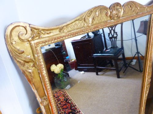 fig 1. A Pair of Large French Wall Mirrors. c.1880.