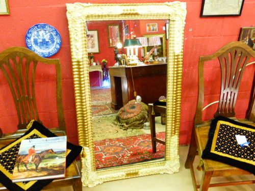 

Stylish 19th Century French Giltwood Mirror. C1860.