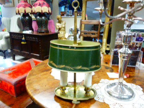 Early 20th Century French Bouillotte Desk Lamp