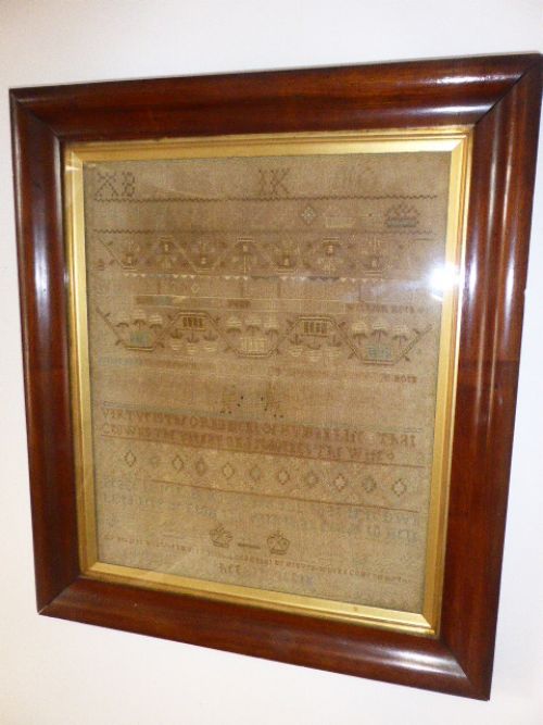 18th Century George 111 Sampler. C1780.