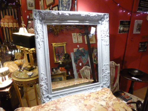 Large Victorian Painted Mirror