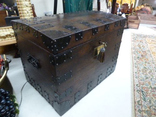 Handsome 19th C. Country House Silver Chest.