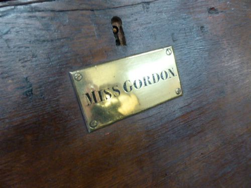 fig 1. Handsome 19th c. Country House Silver Chest.