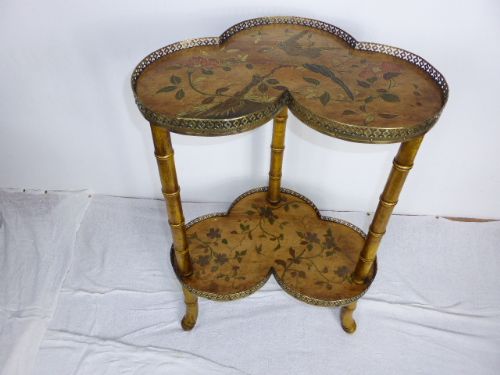 Interesting and Unusual Trefoil Table. 19th C.