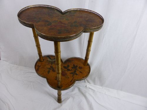 Interesting and Unusual Trefoil Table. 19th C.