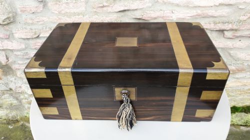 Early 19th Century Coromandel Writing Slope.