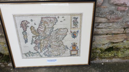 Willem Blaeu Map of Scotland C1635