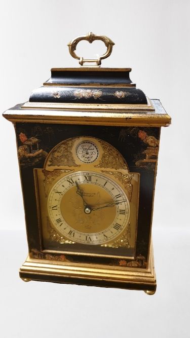Quality Lacquered Bracket Clock by Elliott of London