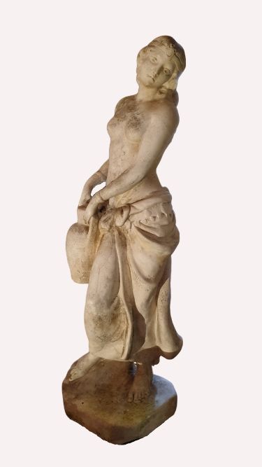 Water Carrier- Plaster Model of Maiden.  C.1930.