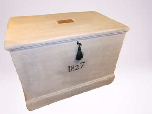 19th Century Painted Seaman’s Chest. C. 1830.
