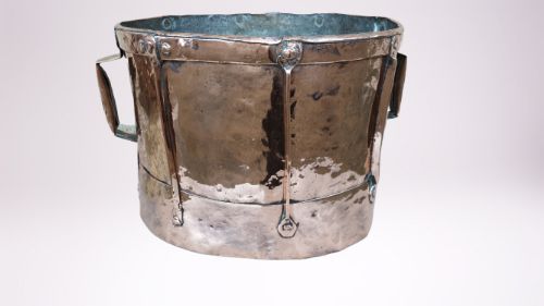 French 18th Century Copper Ferrat