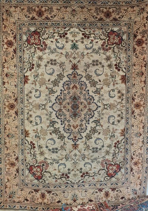 Beautiful Period Kashan Rug C1900