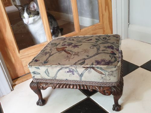 Late 18th/early 19th Century Walnut Footstool