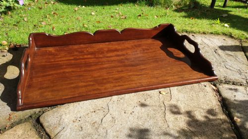 Small Handsome Edwardian Butlers Tray