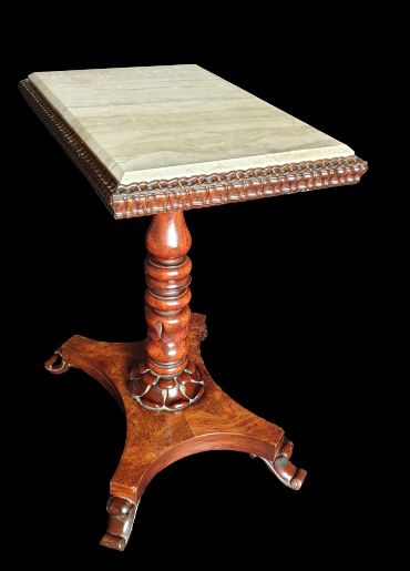 Exceptional William IV Occasional Table with Marble Top