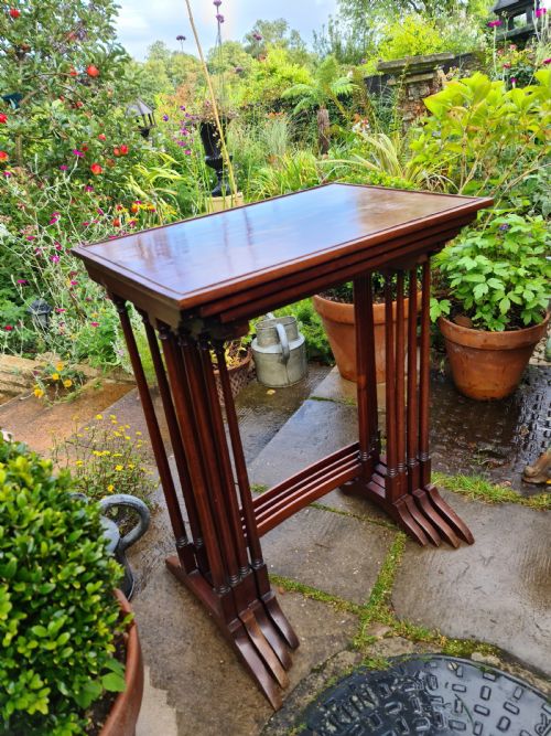 19th Century Nest of Four Tables