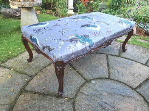 Large Louis Xv Style Centre Stool C1880