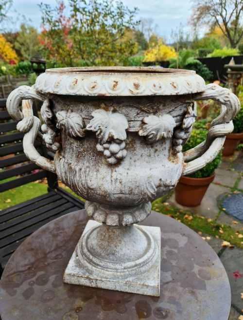 Early 19th Century Cast-iron Urn