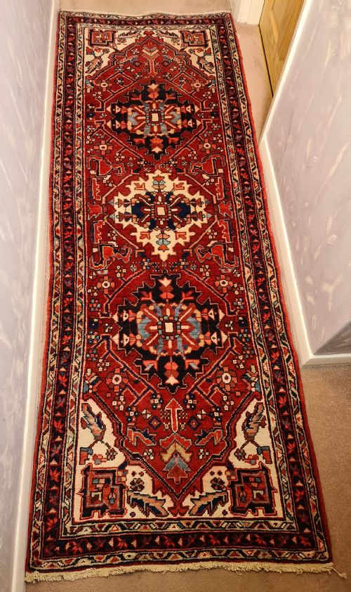 Well Proportioned Heriz Runner C1920