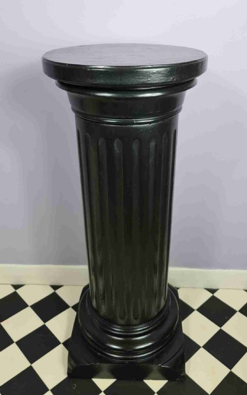 Fine Quality Ebonised 19th Century Doric Column