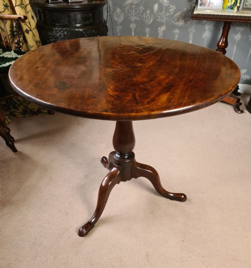 Exhibition Quality Mahogany Tip-up Table C.1760