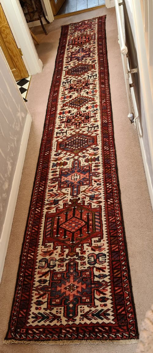 Persian Heriz Runner C1930