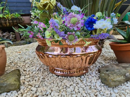 Large 19th Century Copper Champagne or Wine Cooler