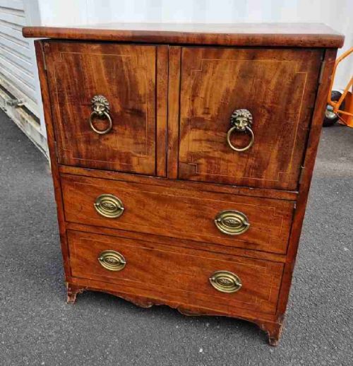 Georgian Mahogany Night Stand