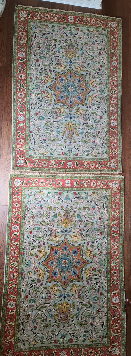 Rare Pair of Tabriz Rugs C1930