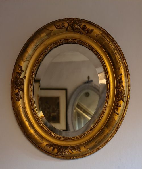 Small 19th Century French Mirror