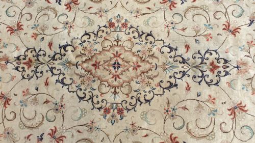 fig 2. Beautiful Period Kashan Carpet
