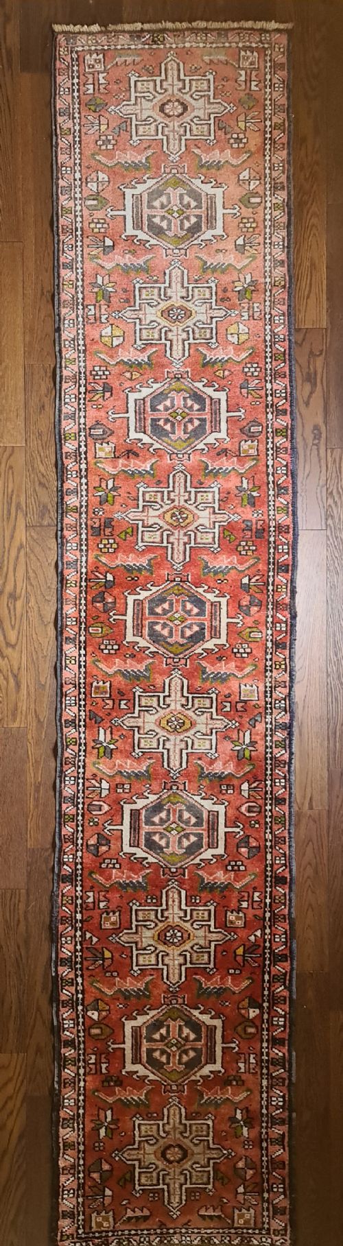 Beautiful Heriz Persian Runner C1930