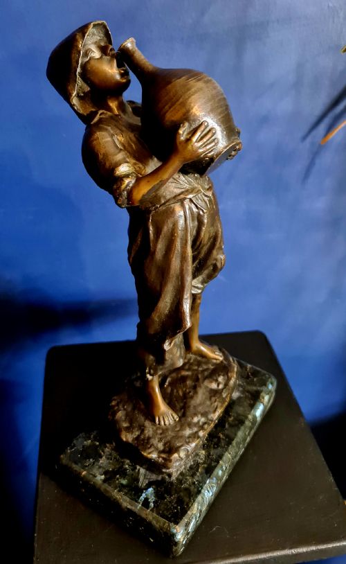 Bronze Figure of Su-su, a Young Boy 'The Big Swig"