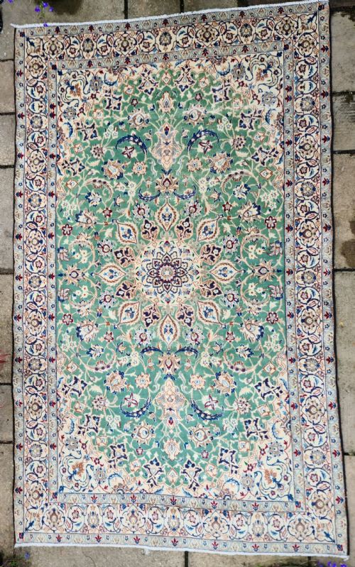 Beautiful Persian Nain Rug C1930