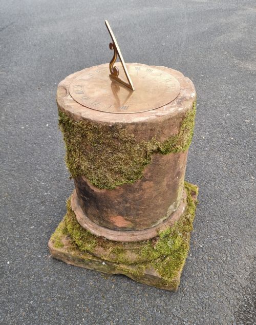 18th/19th Century Scottish Red Sandstone Plinth/pedestal