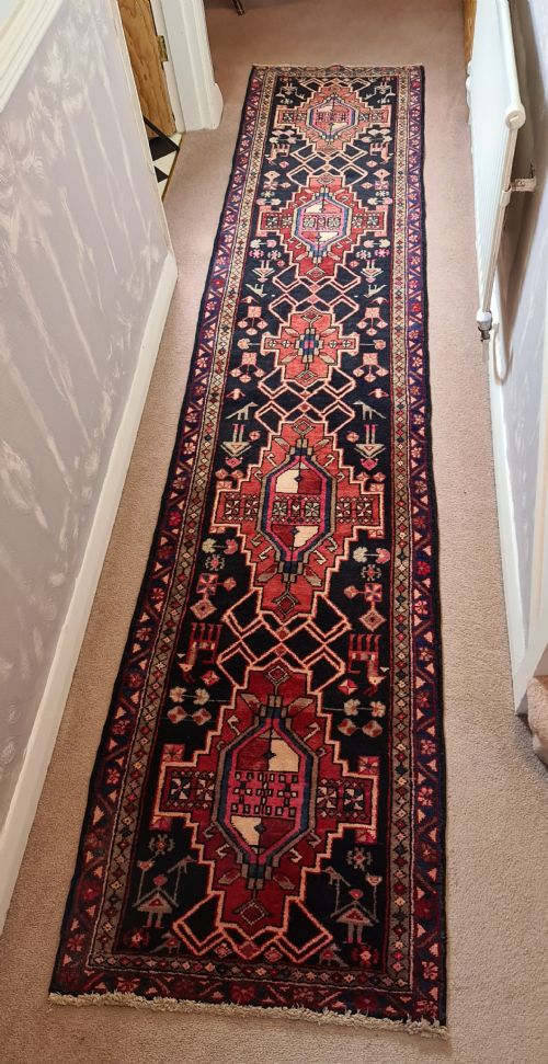 Persian Heriz Runner C1930