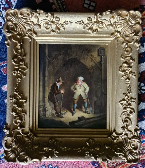 PAIR OF 19TH CENTURY OIL ON CANVAS PAINTINGS - ADDITIONAL PHOTO 1