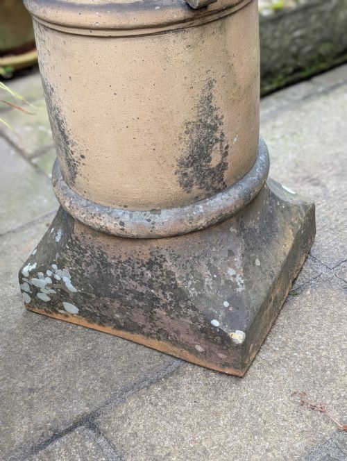 19TH CENTURY SUNDIAL FORMERLY AN UNUSUAL VICTORIAN CHIMNEY - ADDITIONAL PHOTO 6