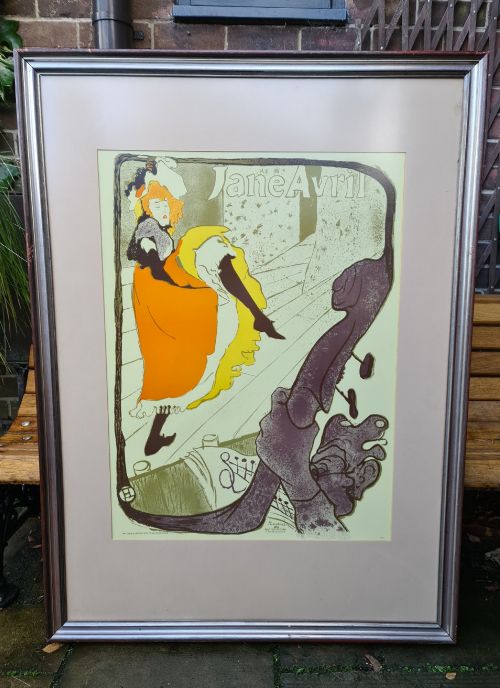 Vintage French Poster (Toulouse Lautrec) Early 20th Century