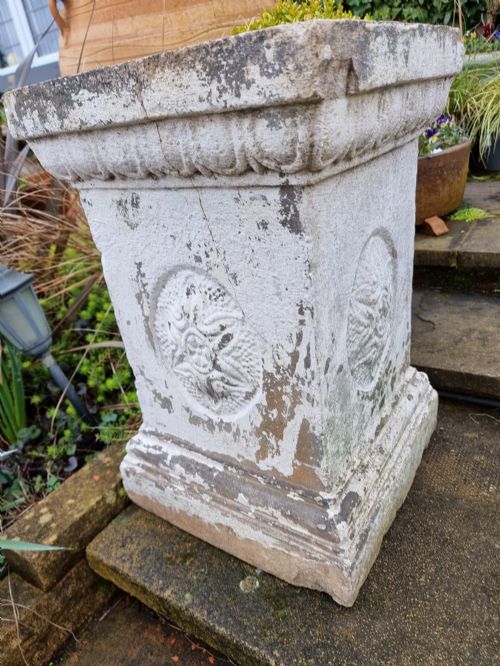 PAIR OF LARGE DUNFERMLINE CLAY COMPANY PEDESTALS - ADDITIONAL PHOTO 5