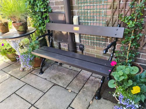 19th Century Cast-iron Garden Bench