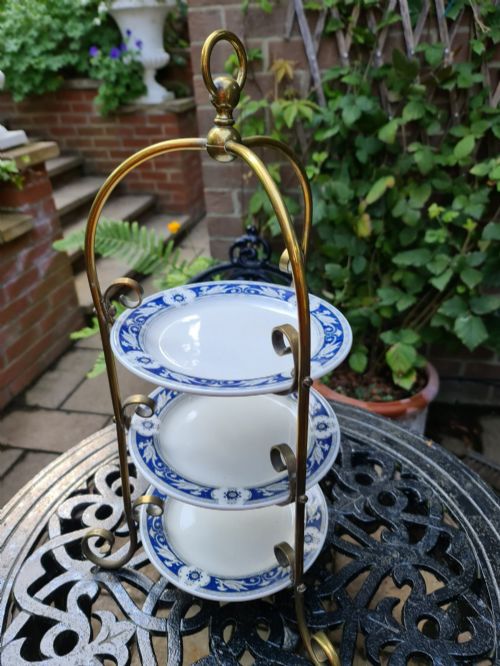 Handsome and Useful Edwardian Cake Stand